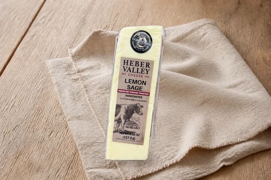 Lemon Sage Cheddar from Heber Valley Artisan Cheese