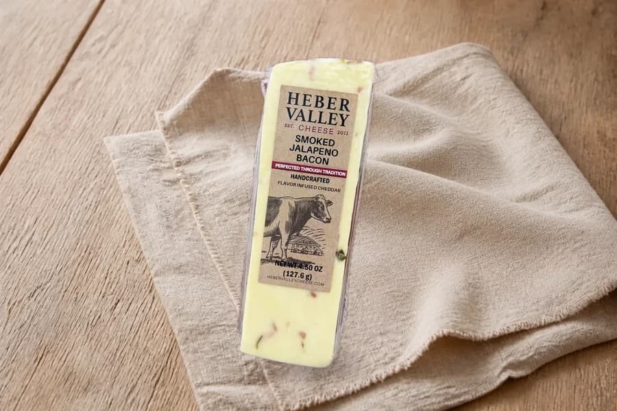Smoked Jalapeno Bacon Cheddar from Heber Valley Artisan Cheese